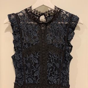 ZARA Long Lace Dress